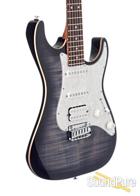Suhr Standard Plus Faded Trans Whale Blue Burst #63475 — image 3
