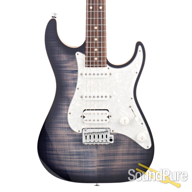 Suhr Standard Plus Faded Trans Whale Blue Burst #63475 — image 1