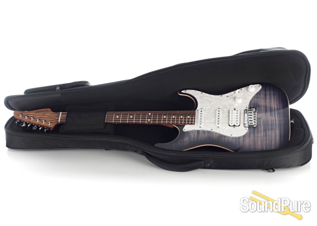 Suhr Standard Plus Faded Trans Whale Blue Burst #63475 — image 4