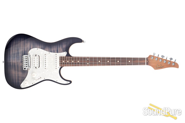 Suhr Standard Plus Faded Trans Whale Blue Burst #63475 — image 8