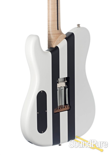 Tausch Guitars '665' Model White/Black Guitar - Used — image 2
