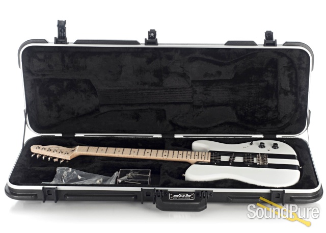 Tausch Guitars '665' Model White/Black Guitar - Used — image 4