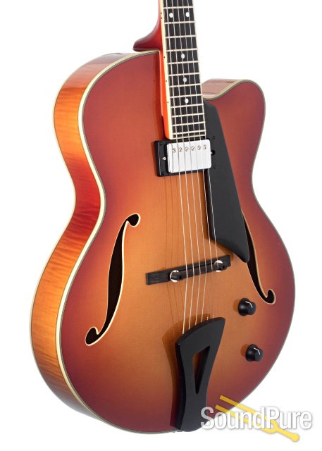 Comins GCS-16-1 Violin Burst Archtop Guitar #118110 — image 4