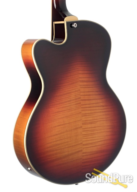 Comins GCS-16-1 Autumn Burst Archtop Guitar #118111 — image 2