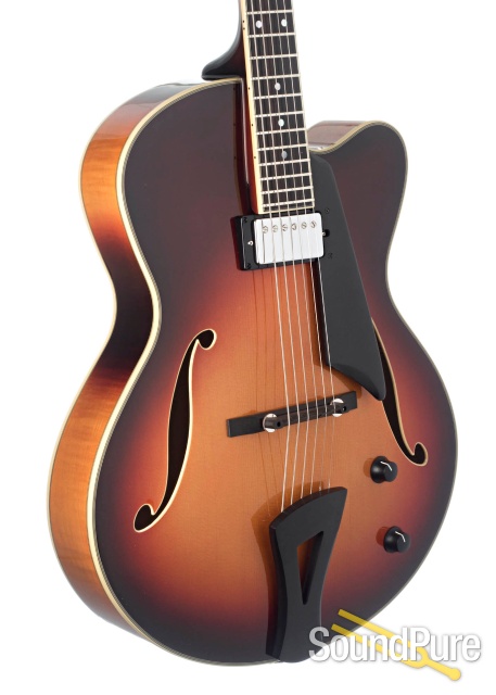 Comins GCS-16-1 Autumn Burst Archtop Guitar #118111 — image 3