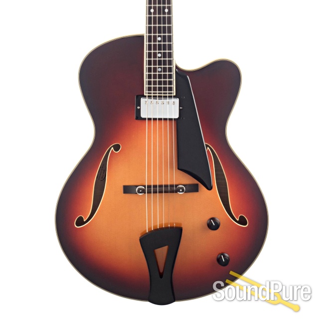 Comins GCS-16-1 Autumn Burst Archtop Guitar #118111 — image 1