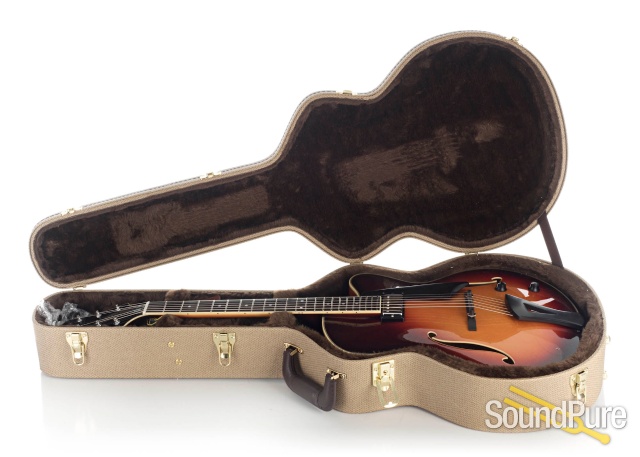 Comins GCS-16-1 Autumn Burst Archtop Guitar #118111 — image 5