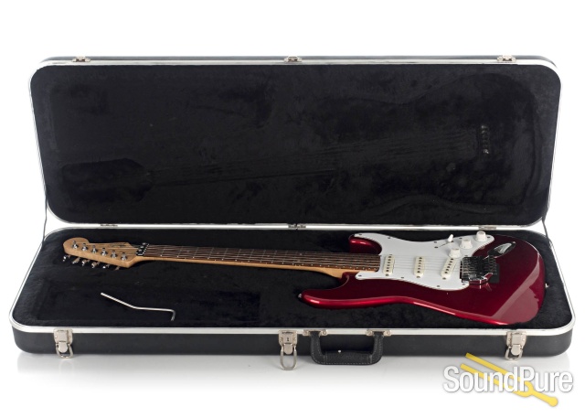 Fender Japan Contemporary Strat Red #E815193 - Used — image 4