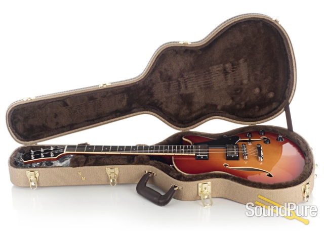 Comins GCS-1ES Violin Burst Semi-Hollow Electric #112222 — image 4