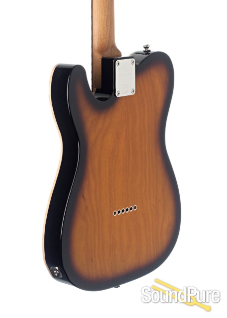 Tuttle Custom Classic Thinline T 2-Tone Sunburst Guitar #667 — image 2