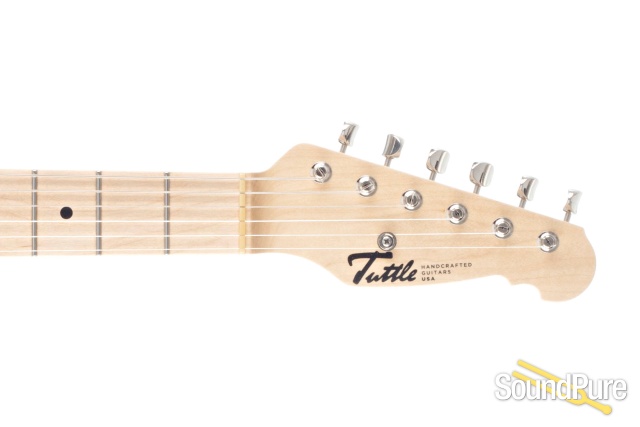 Tuttle Custom Classic Thinline T Mary Kay White Guitar #668 — image 5