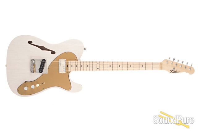 Tuttle Custom Classic Thinline T Mary Kay White Guitar #668 — image 8