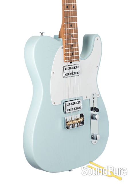 Suhr Custom Classic T Antique Sonic Blue Guitar #63272 — image 3