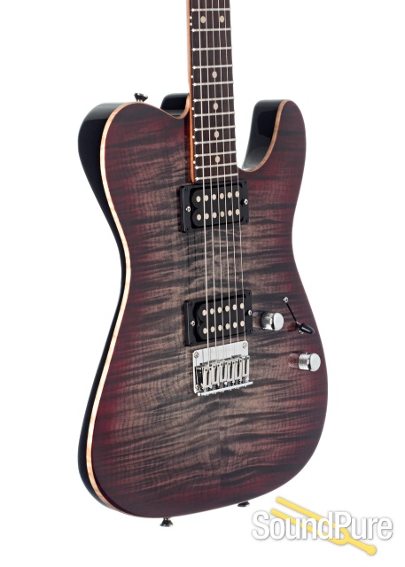 Anderson Cobra Natural Black to T-Red Burst #04-06-21P — image 3