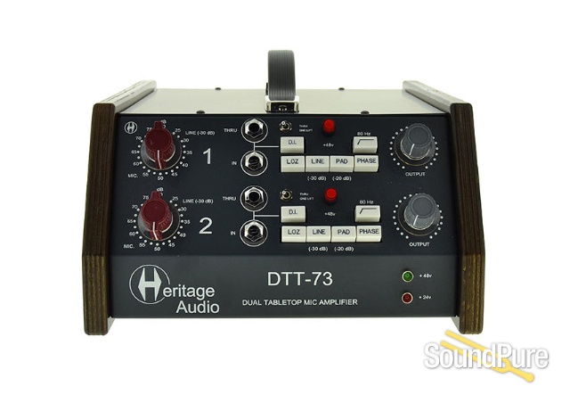 Heritage Audio DTT-73 Tabletop Mic Preamp — image 2