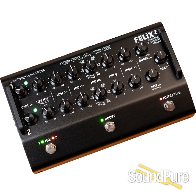 Grace Design FELiX2 Instrument Preamplifier (Black)