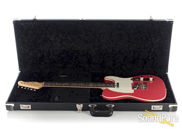 Tuttle Tuned ST Bound Fiesta Red Electric Guitar #513 - Used — image 4