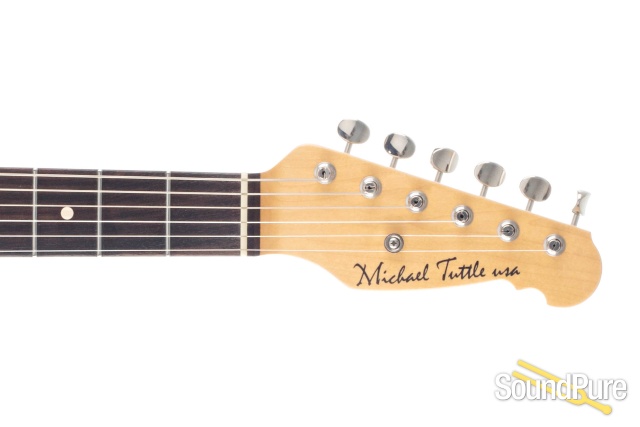 Tuttle Tuned ST Bound Fiesta Red Electric Guitar #513 - Used — image 5