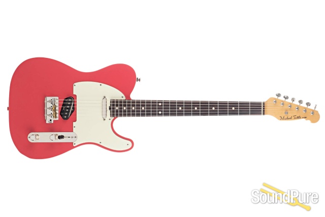 Tuttle Tuned ST Bound Fiesta Red Electric Guitar #513 - Used — image 8