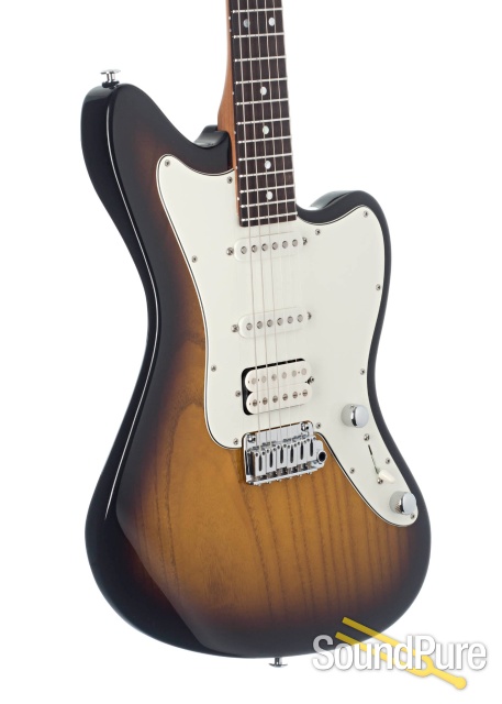 Suhr Classic JM 2-Tone Tobacco Burst Guitar #JS8X1H - Used — image 3