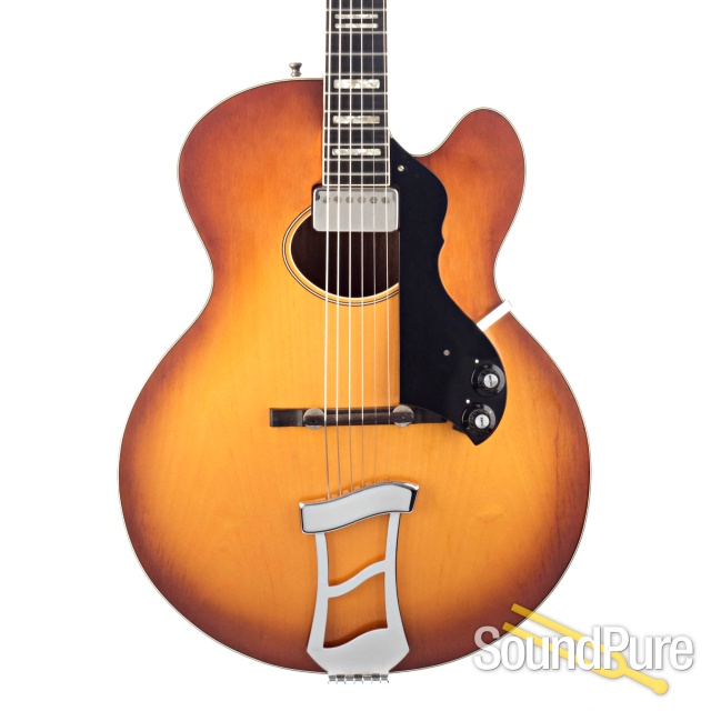 Hagstrom Jimmy Oval Hole Archtop Guitar #53 026073 - Used — image 1