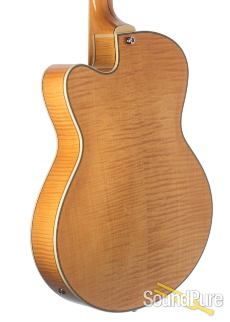 Comins GCS-16-1 Vintage Blond Archtop Guitar #118105 — image 2