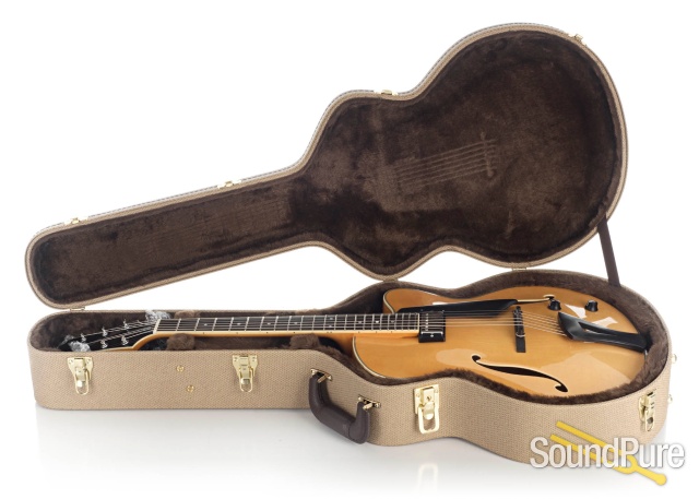 Comins GCS-16-1 Vintage Blond Archtop Guitar #118105 — image 4