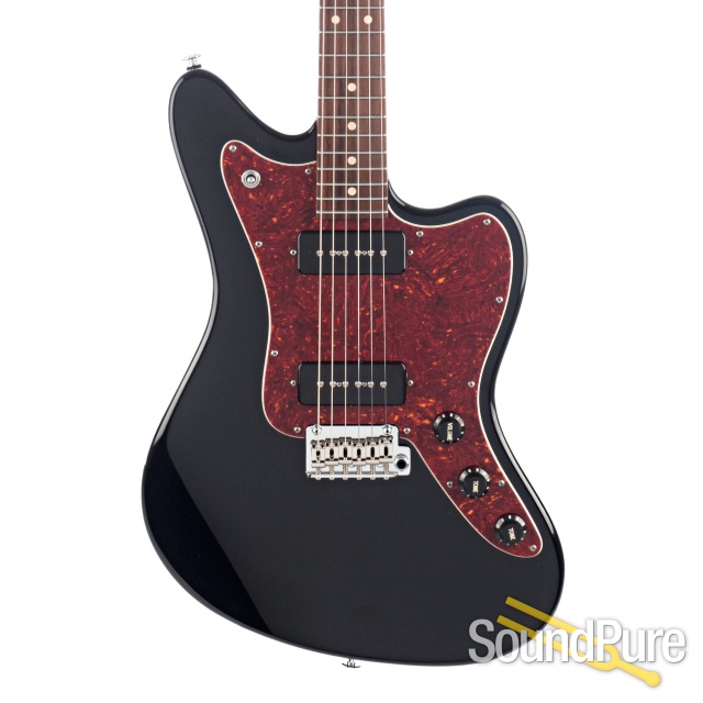 Suhr Classic JM Black Electric Guitar #JS8Z4T - Used — image 1