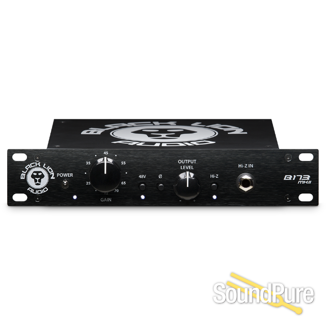 Black Lion Audio B173 MKII Half-Rack Preamp — image 2