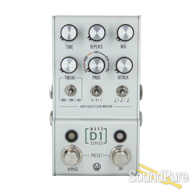 Walrus Audio Mako Series: D1 High Fidelity Stereo Delay