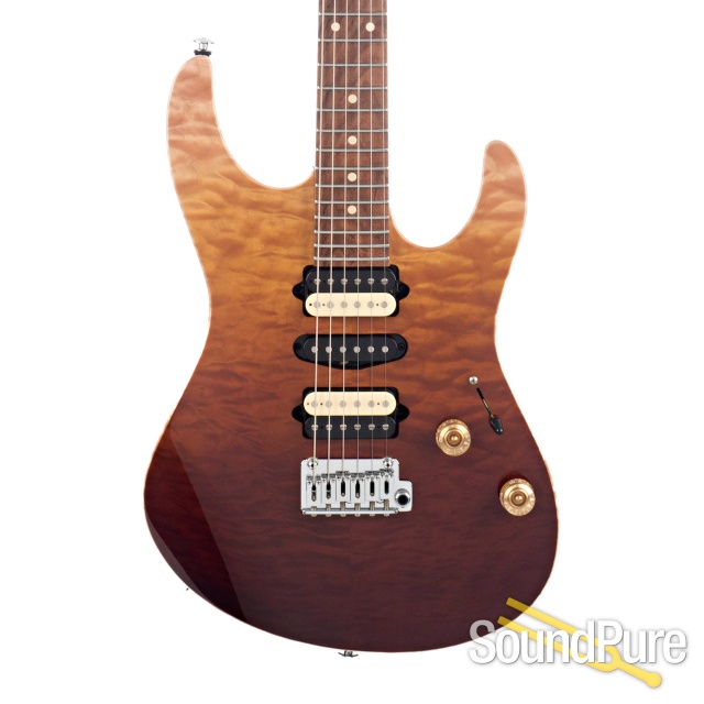 Suhr Modern Plus Curly Maple Desert Gradient #JS5D5N - Used — image 1