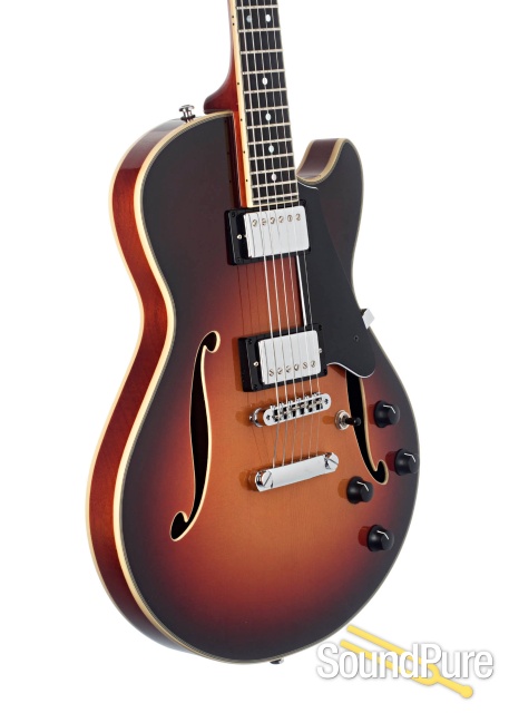Comins GCS-1ES Autumn Burst Semi-Hollow Guitar #112219 — image 3