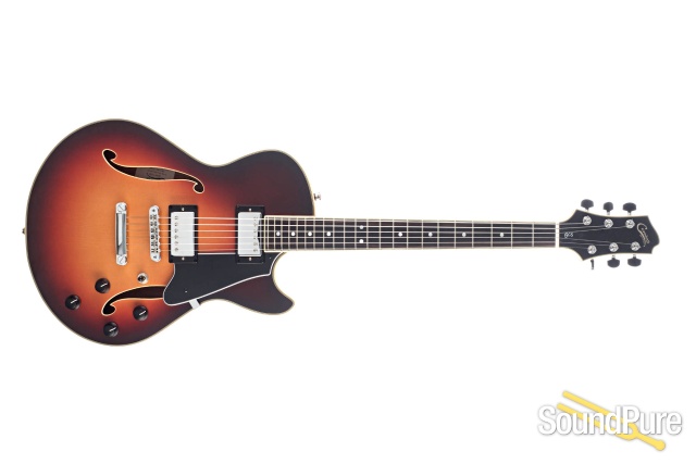 Comins GCS-1ES Autumn Burst Semi-Hollow Guitar #112219 — image 7