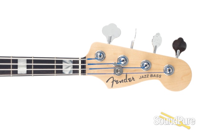 Fender American Elite Jazz Bass Sunburst #US18063847 - Used — image 5