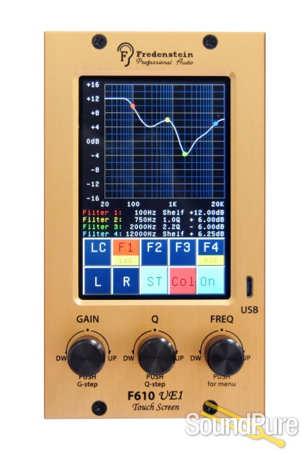 Fredenstein F610 Stereo 4-Band EQ
