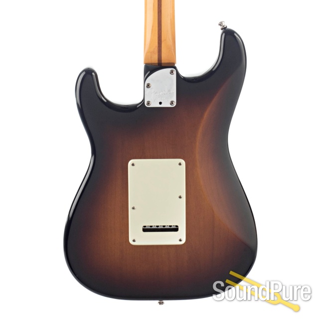 Fender Am Deluxe Strat "V-Neck" Sunburst #DZ8243903 - Used — image 7