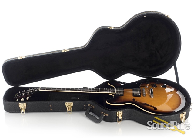 Navigator 1980 SA 120 Sunburst Semi-Hollow Guitar - Used — image 5