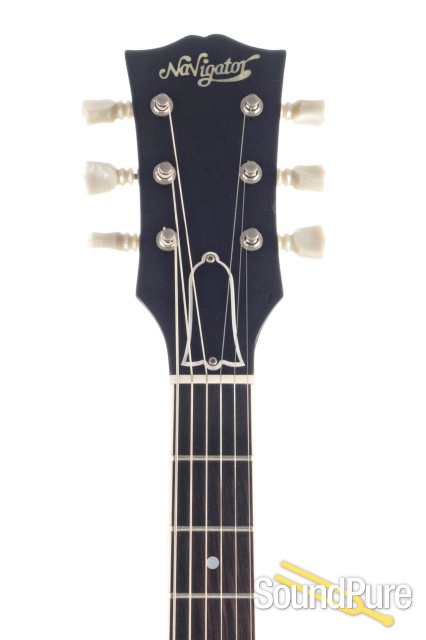 Navigator 1980 SA 120 Sunburst Semi-Hollow Guitar - Used — image 6