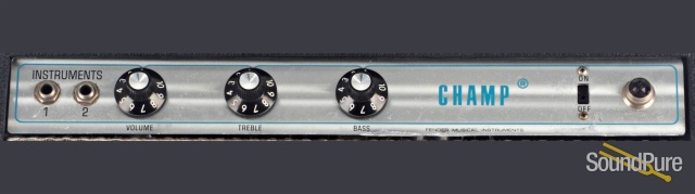 Fender 1972 Silverface Champ Amp #A 32676 - Used — image 2