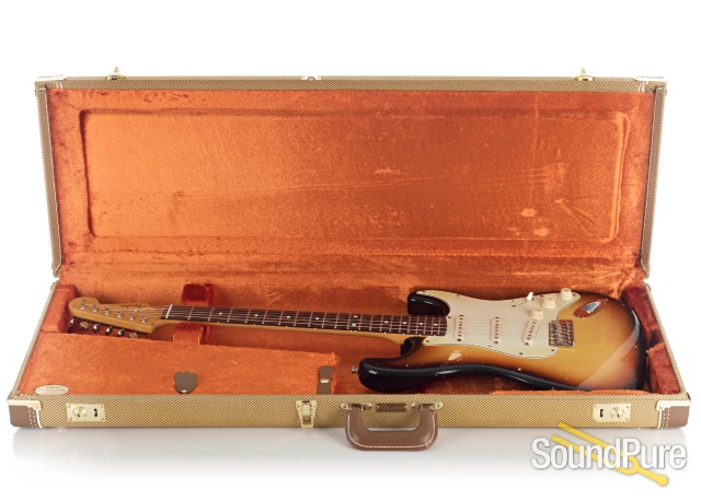MJT Partscaster Strat Sunburst Electric Guitar - Used — image 4