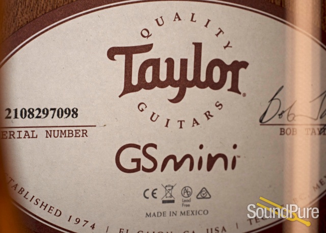 Taylor GS Mini Mahogany Acoustic Guitar #2108297098 - Used — image 2