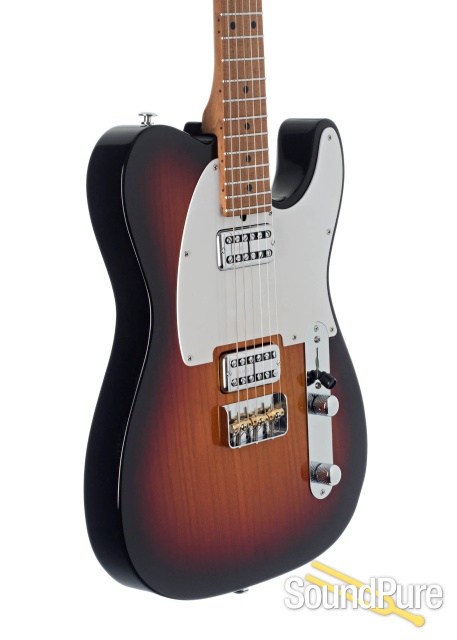 Suhr Custom Classic T Antique 3-Tone Burst Guitar #63273 — image 3