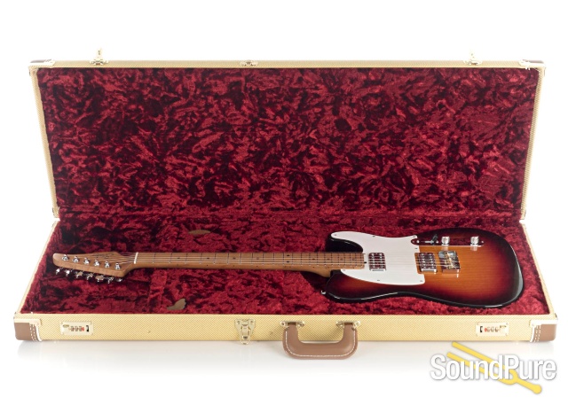 Suhr Custom Classic T Antique 3-Tone Burst Guitar #63273 — image 4