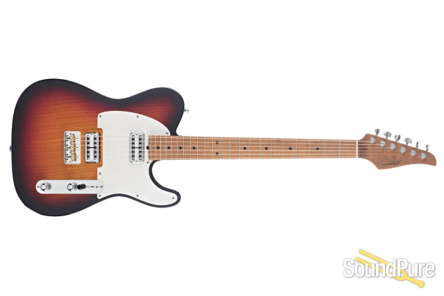 Suhr Custom Classic T Antique 3-Tone Burst Guitar #63273 — image 8