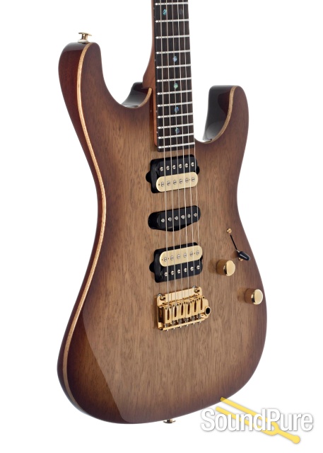Suhr Standard Natural Burst White Limba/Mahogany #64211 — image 3