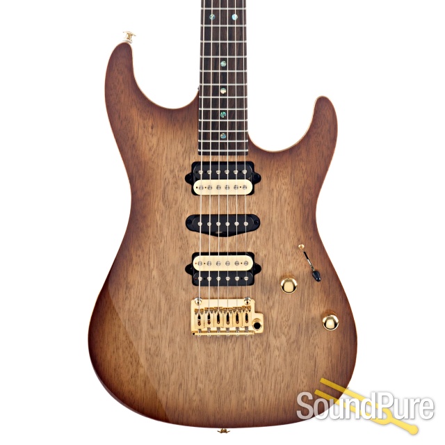 Suhr Standard Natural Burst White Limba/Mahogany #64211 — image 1