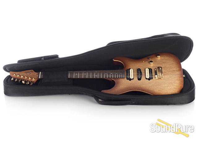 Suhr Standard Natural Burst White Limba/Mahogany #64211 — image 4