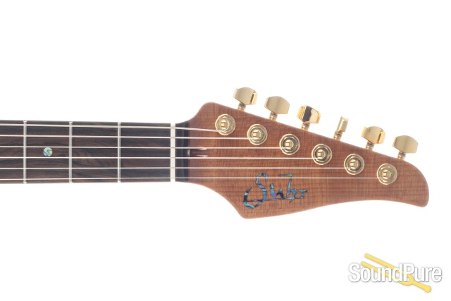 Suhr Standard Natural Burst White Limba/Mahogany #64211 — image 5