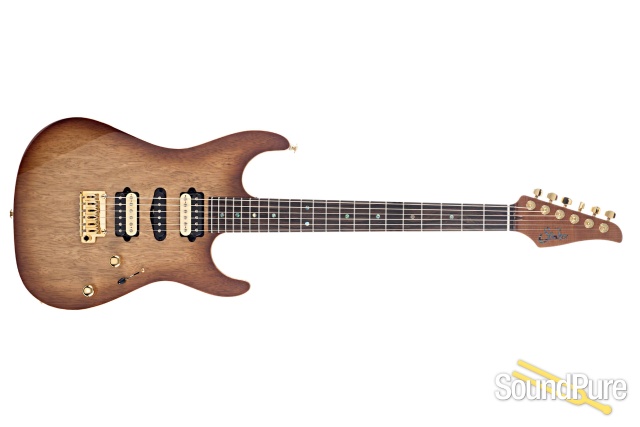 Suhr Standard Natural Burst White Limba/Mahogany #64211 — image 8