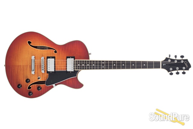 Comins GCS-1 Violin Burst Semi-Hollow Electric #112344 — image 8